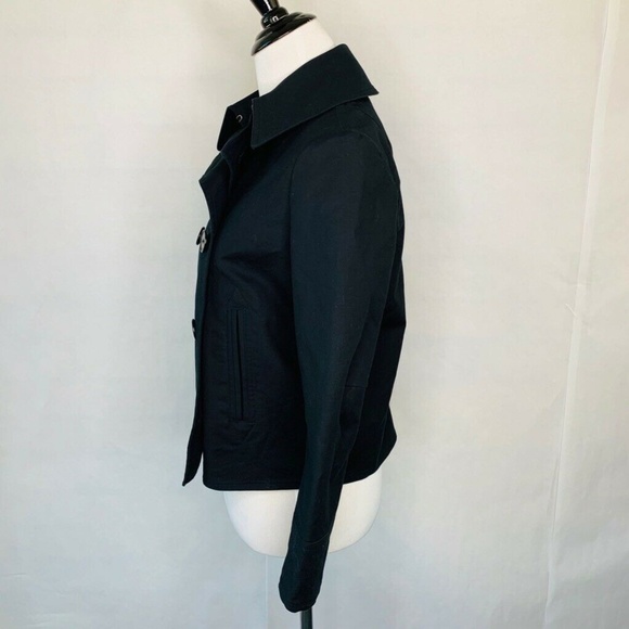 Lauren Ralph Lauren Peacoat Black Pockets 4 - Picture 4 of 7